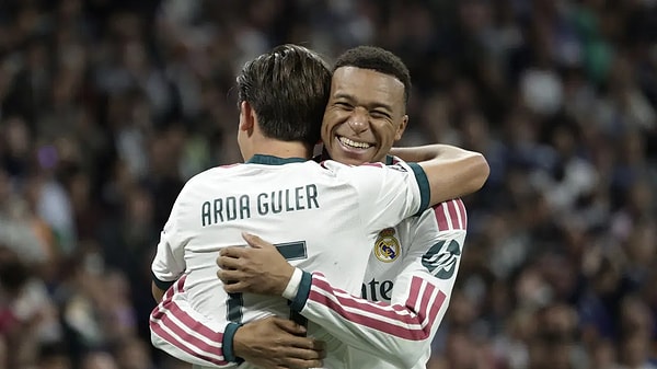 Arda'nın Mbappe'nin kafa vuruşundan sonra attığı gol ikilinin uyumunu özetledi