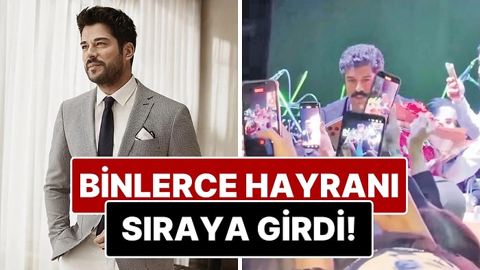 Burak Özçivit Rusya'da Hayran Akınına Uğradı: Binlerce Kişi Konserde Onunla Buluşmak İçin Sıraya Girdi!