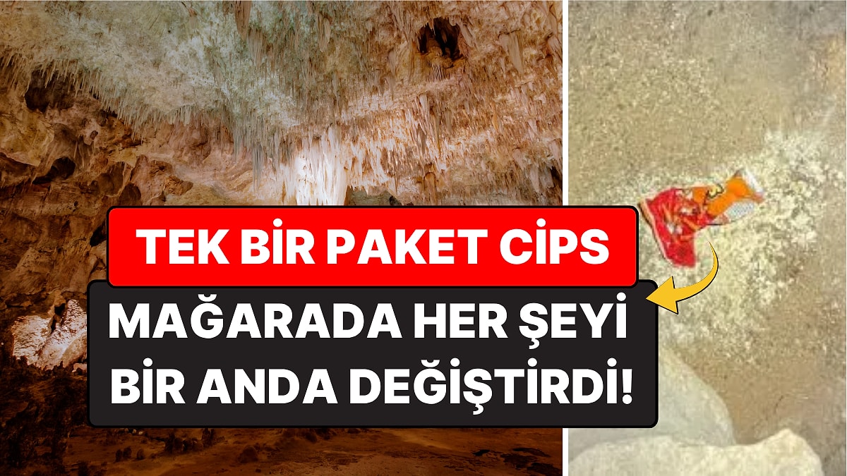 Ziyaretçinin Düşürdüğü Bir Paket Cips, Mağaranın Ekosistemini Altüst Etti!