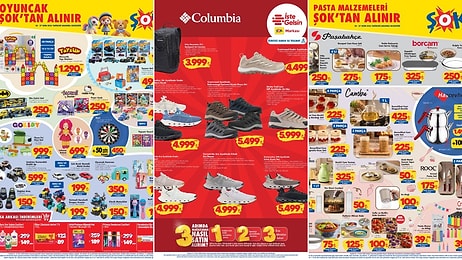 ŞOK'a Columbia Ayakkabı Geliyor! 24 Ekim 2026 ŞOK Aktüel Ürünler Kataloğu