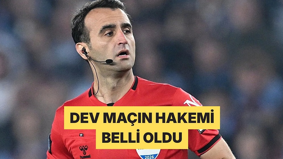 Galatasaray - Fenerbahçe Derbisini Atilla Karaoğlan Yönetecek