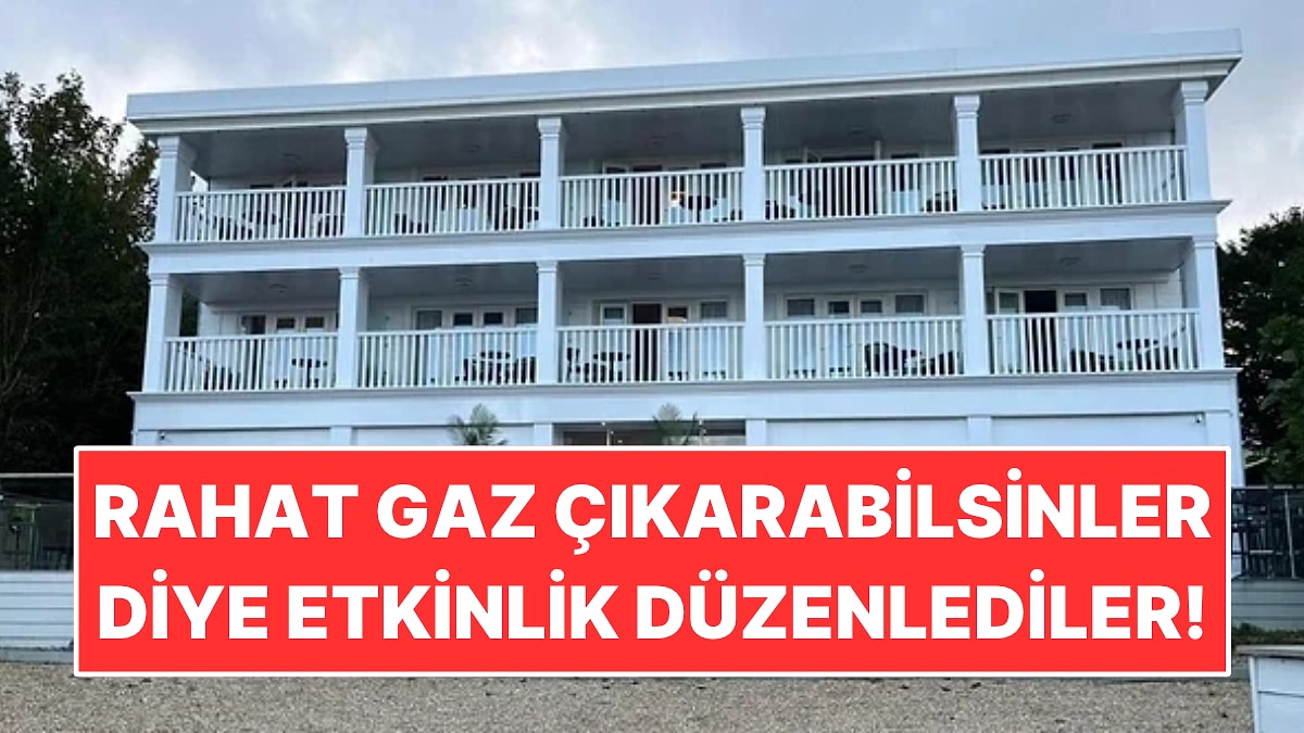 İnsanlar Rahat Rahat Gaz Çıkarabilmek İçin Beş Günlük Otel Etkinliğine Katıldı