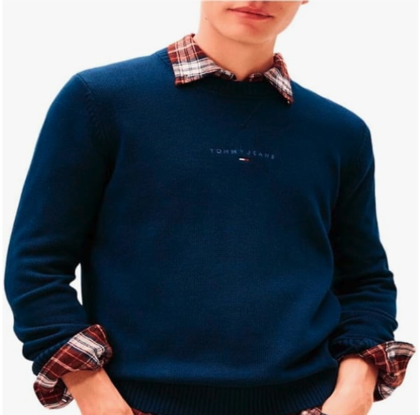 Günlük tempoda rahatça giyebileceğin Tommy Hilfiger Kazak