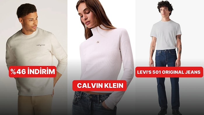 Calvin Klein, Levi’s ve Tommy Hilfiger’dan Kaçırmamanız Gereken İndirimli Parçalar