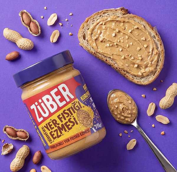 Züber fıstık ezmelerinde '3 Al 2 Öde' ve ONEDİO350 koduyla 350 TL indirim!
