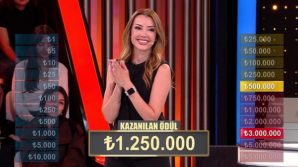 Firdes Akman'ın ne kadar kazandığı, 7. turdaki 1 milyon 250 bin liralık teklifle belli oldu.