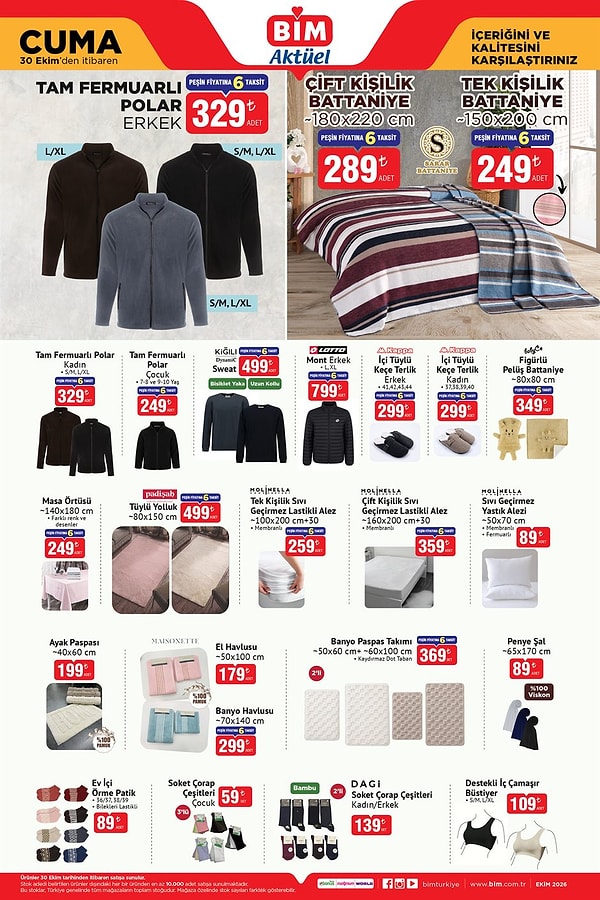 Tam Fermuarlı Polar Erkek 329 TL