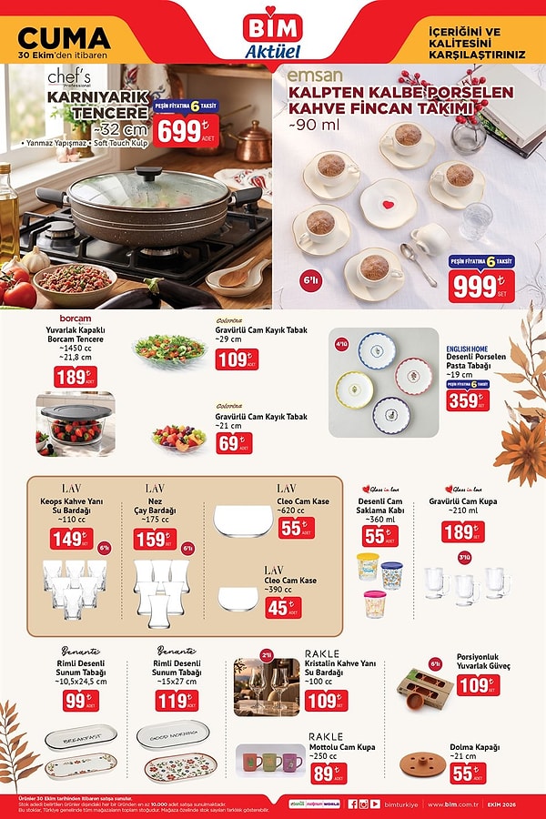 Chef's Professional Karnıyarık Tencere 699 TL