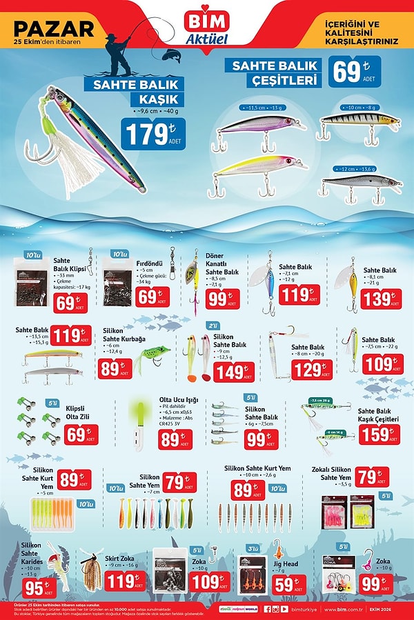 Sahte Balık Çeşitleri 69 TL