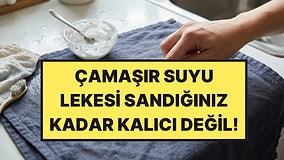 Kıyafetteki Çamaşır Suyu Lekesine Karşı 3 Etkili Yöntem