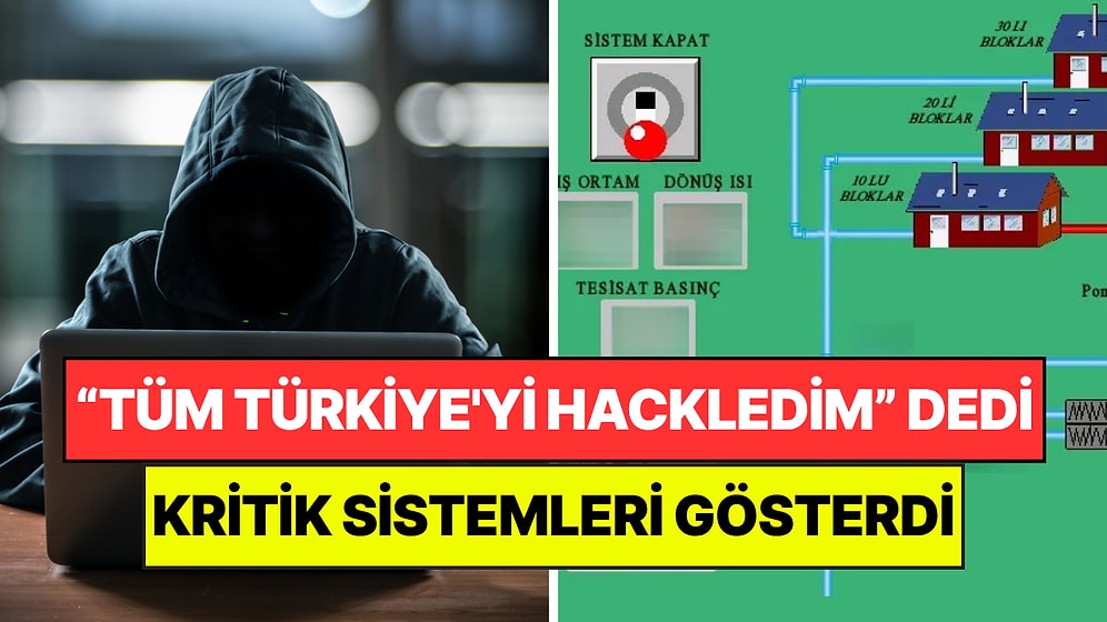 Türkiye'yi Hacklediğini İddia Etti: "Tüm Bir Şehrin Suyunu Kesebilirim"