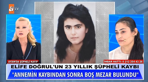 Elife Doğrul, 2003'te Söke'de kaybolduğunda 24 yaşındaydı ve iki çocuk annesiydi.