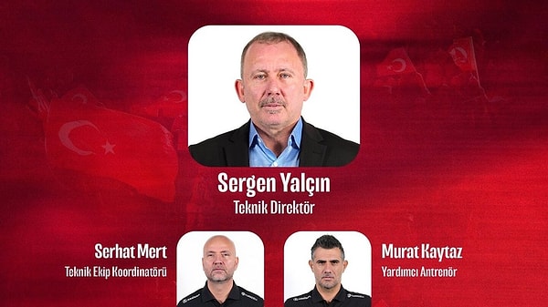 Serhat Mert, Sergen Yalçın'ın A Milli Takım ekibinde teknik ekip koordinatörü oldu.