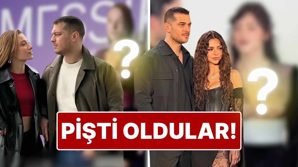 Çağatay Ulusoy'un Sevgilisi Aslıhan Malbora ile Eski Partneri Sümeyye Aydoğan Aynı Elbiseyle Pişti Oldu!