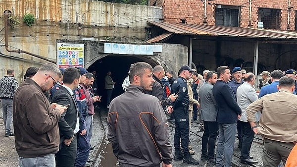 Ocakta 8 madenci vardı, 7'si dışarı çıkarıldı.