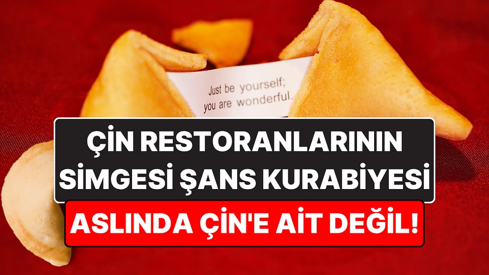 Çin Restoranlarının Simgesi Şans Kurabiyesi Aslında Çinli Değil!
