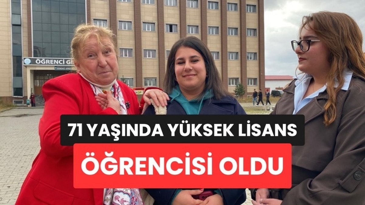 71 Yaşında Yüksek Lisansa Başladı: Şimdi Gözü Doktorada, Hayali Konsolos Olmak