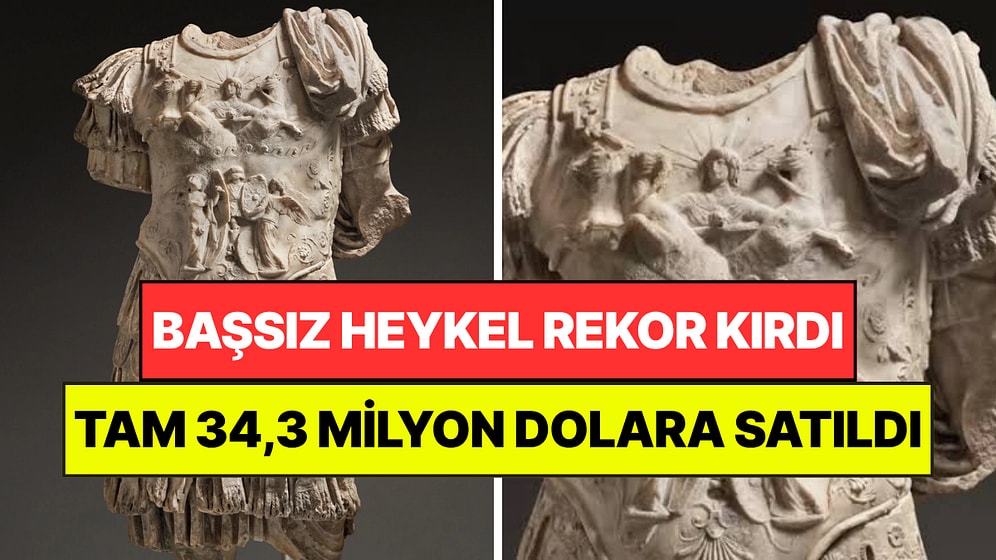 Başı Yok Ama Adı Var: 2 Bin Yıllık Heykel 34,3 Milyon Dolara Satıldı