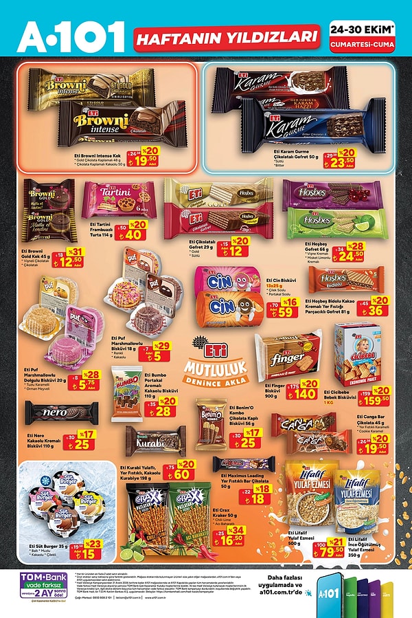 Eti Browni Intense Kek 19,50 TL