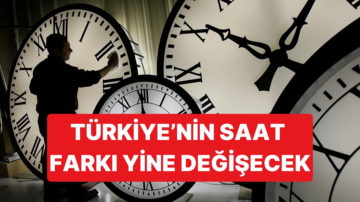 Avrupa'da Saatler 25 Ekim'de Geri Alınıyor ve Türkiye ile Saat Farkı Yeniden Artacak