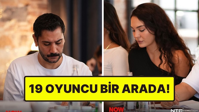19 Oyuncu Buluştu! NOW'ın Yeni Dizisi Adana Ayazı'nın Okuma Provası Gerçekleşti!