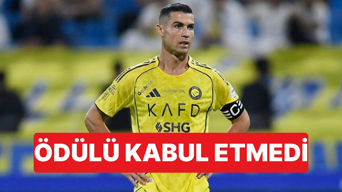 Cristiano Ronaldo 982. Golünü Attı ve Maçın Adamı Ödülünü Takım Arkadaşına Verdi