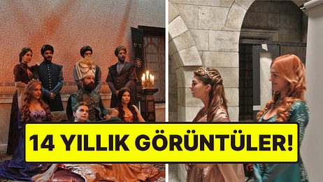 "Hürrem" Meryem Uzerli ve "Süleyman" Halit Ergenç'in 14 Yıl Önceki Afiş Çekimi Ortaya Çıktı
