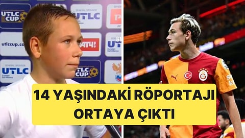 Galatasaraylı Batrakov'un 14 Yaşında Lokomotiv Formasıyla Verdiği Maç Sonu Röportajı Dikkat Çekti
