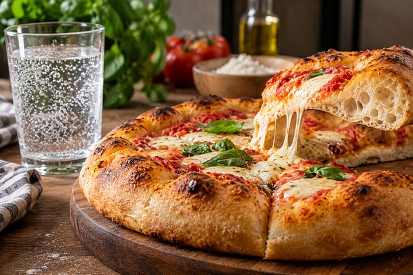 Sparkling water could be your secret weapon not only in a pinch, but also when you’re making pillowy, thick-crust pizzas just like the ones at a restaurant.