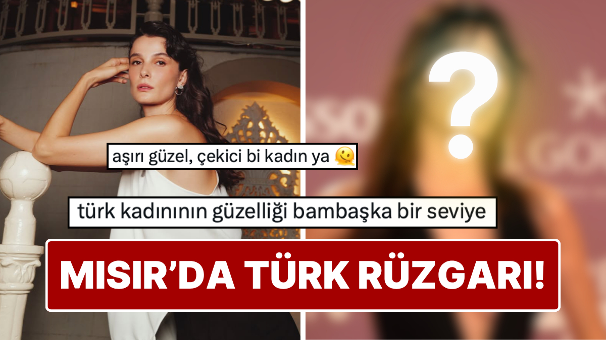 Büşra Develi, Mısır'da Güzelliğiyle Dikkat Çekti! El Gouna Film Festivali'nde Boy Gösterdi