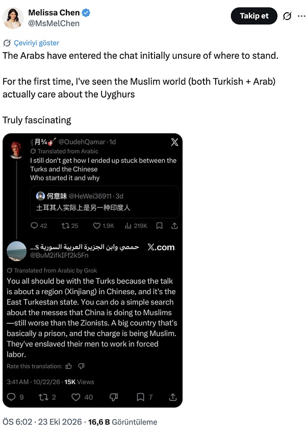 Arap Kullanıcılar da Tartışmaya Katıldı