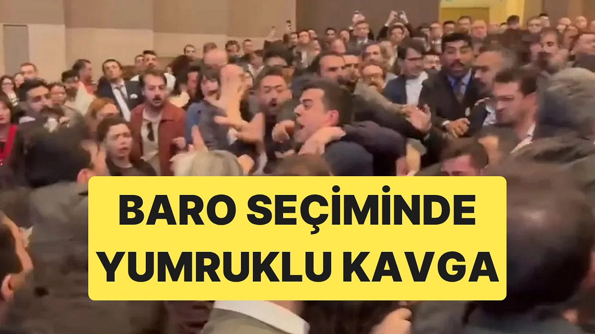 İstanbul Barosu Genel Kurulu'nda Kavga Çıktı, Kaboğlu'nun Grubu Salonu Terk Etti