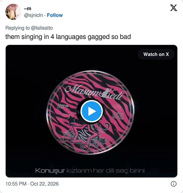 "Dört dilde şarkı söylemeleri beni şoke etti"