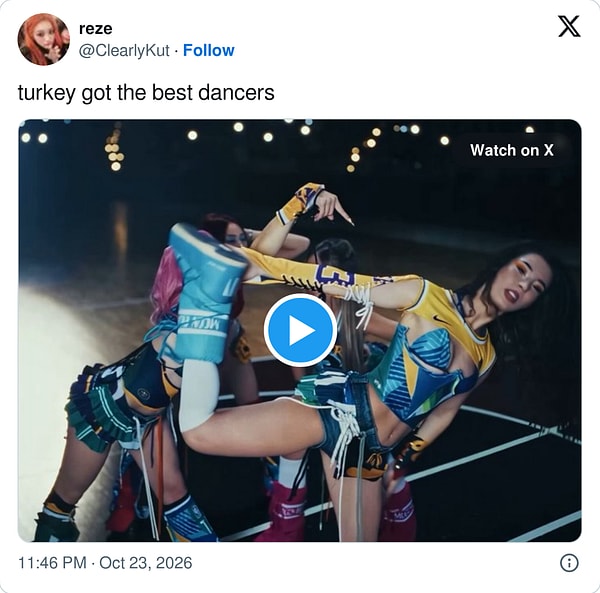 "En iyi dansçılar Türkiye'de"