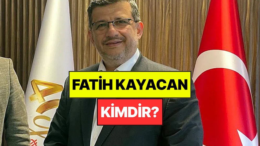 Fatih Kayacan Kimdir, Kaç Yaşında, Nereli? Türkiye Diyanet Vakfı'ndan Ayrılan Fatih Kayacan'ın Hayatı