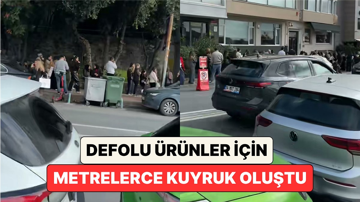 Bir Vatandaş Defolu Ürün İçin Metrelerce Uzayan Kuyruğu Görüntüledi: "Bu Kadar mı Delirdiniz?"
