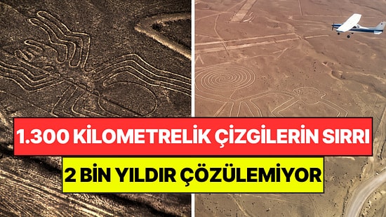 Çölün Ortasına 1.300 Kilometrelik Çizgiler Çizdiler: 2 Bin Yıldır Sırrı Çözülemedi