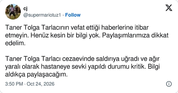 Uzun süredir Güney Kıbrıs'taki cezaevinde bulunan eski yarışmacı hakkında son olarak sosyal medyada "öldü" iddiaları dolaşıma girdi.