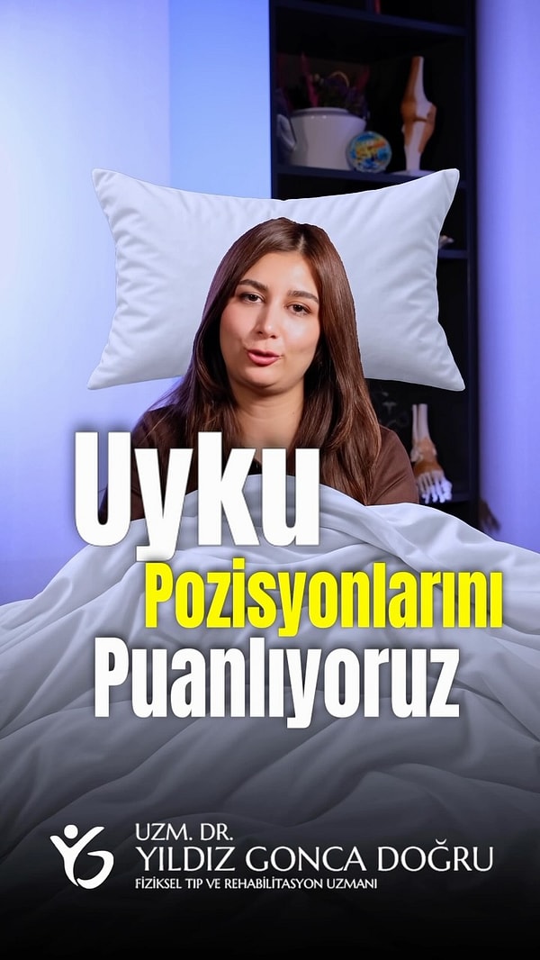 Peki hangi uyku pozisyonu omurga için daha uygun?
