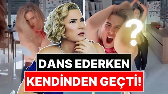 Arkadaşıyla Akıma Katılan Şebnem Dönmez'in Yarınlar Yokmuş Gibi Dans Ettiği Anlar Dikkat Çekti!