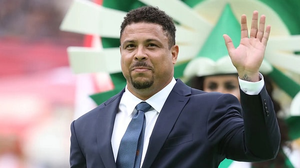 Ronaldo Nazario üçüncü, efsaneler listenin gerisinde kaldı.