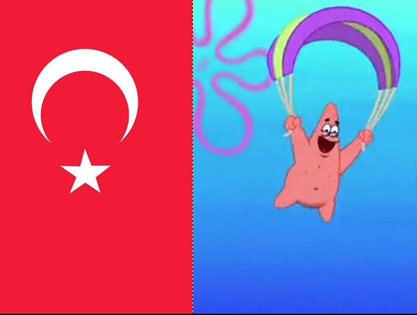 Her şey, Türk bayrağını konu alan bir Patrick paylaşımıyla Türk-Çin cephesinde başladı.