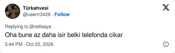 Telefon da çıkabilirdi.