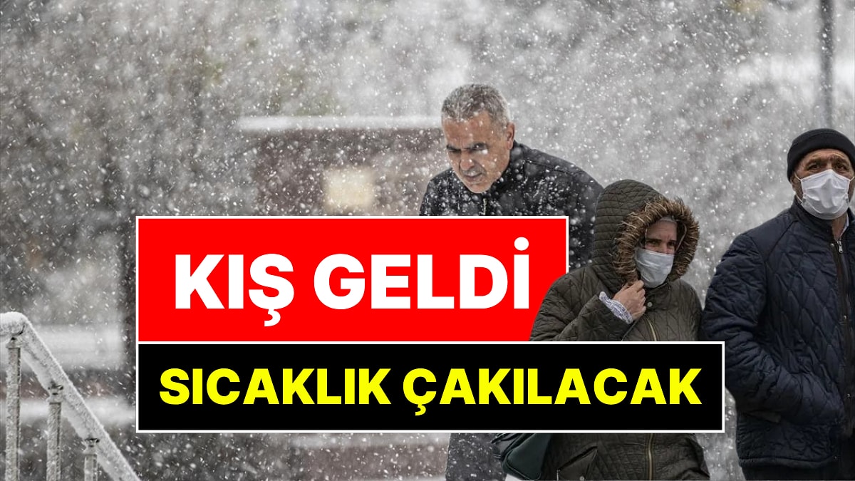 AKOM Açıkladı: İstanbul'a Yarından İtibaren Kış Geliyor