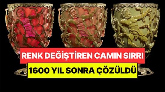 Antik Roma’nın Gizemli Renk Değiştiren Camı: 1.600 Sonra Sırrı Çözüldü