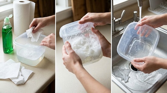 Simple 1-Minute Shake Hack Completely Eliminates Stubborn Grease on Plastic Containers