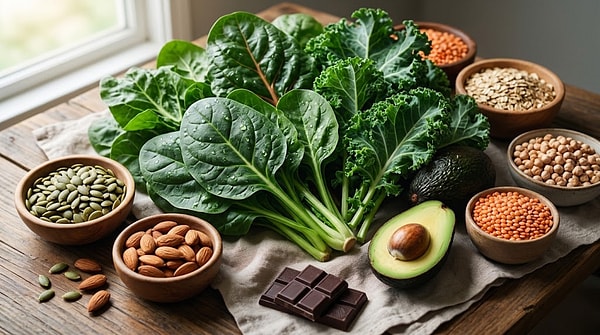 Magnesium plays a role in more than 300 biochemical reactions in the body.