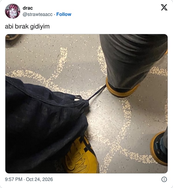 Bağlar kopmuyor.