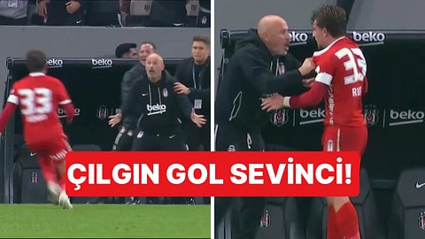 Oh'un Golü Sonrasında Rıdvan Yılmaz ve Vincenzo Italiano'nun Gol Sevinci İzleyenleri Gülümsetti