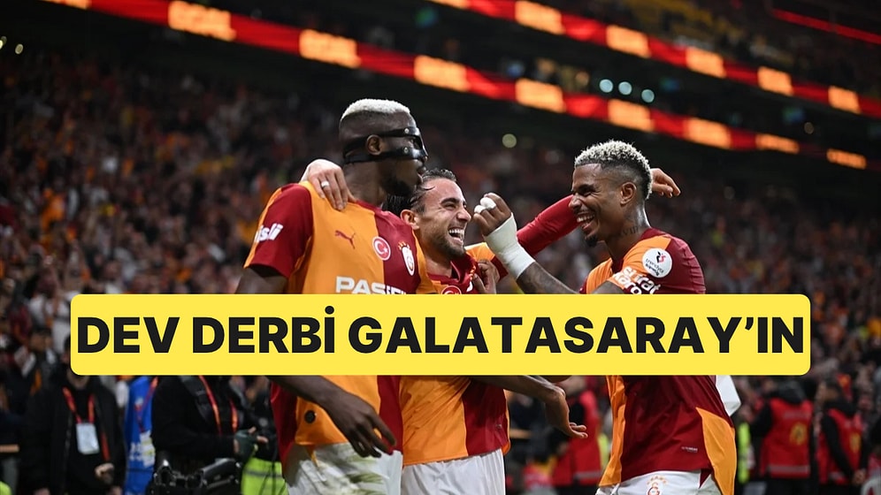 Dev Derbide Galatasaray Osimhen'in Golleriyle Sahadan 2-1 Galip Ayrıldı